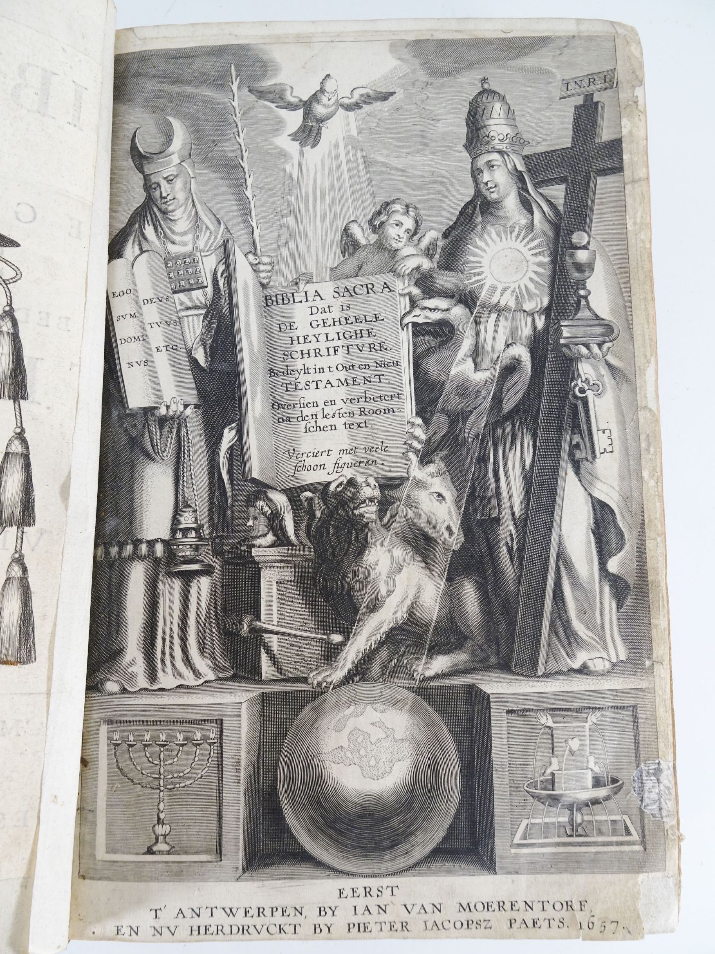 |Bible| Van Sichem Christoffel, "Biblia Sacra dat is de geheele Heylighe Schrifture…", 1646 + 1657 - Bild 4 aus 28