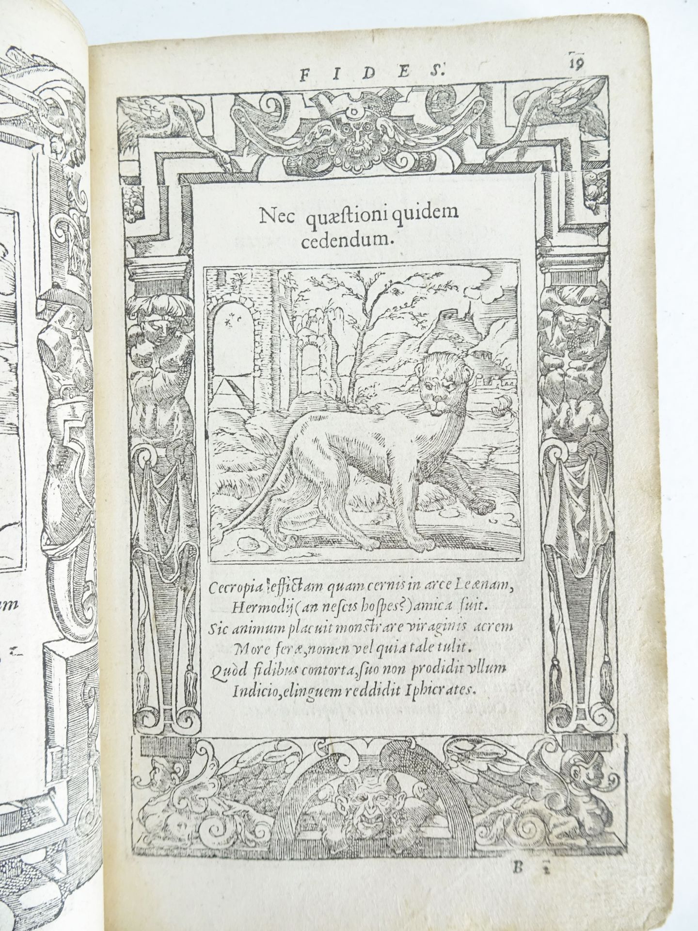 |Emblemata| Alciati Andrea, "Emblemata D.A. Alciati, denuo ab ipso Autore…", 1551 - Bild 7 aus 21