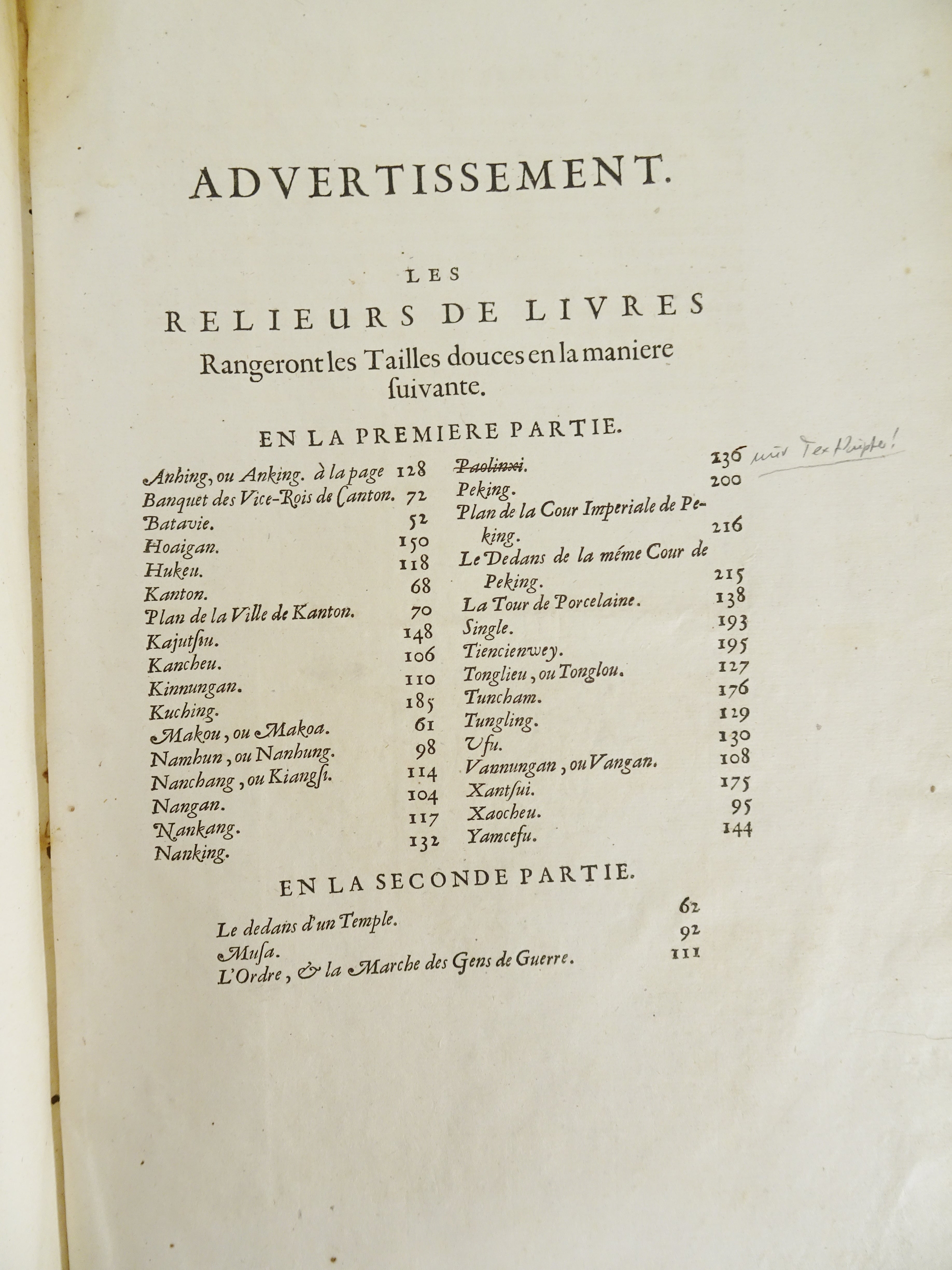 |Voyage| Nieuhoff Jean, "L'Ambassade de la Compagnie Orientale des Provinces Unies vers l'empereur d - Image 18 of 23