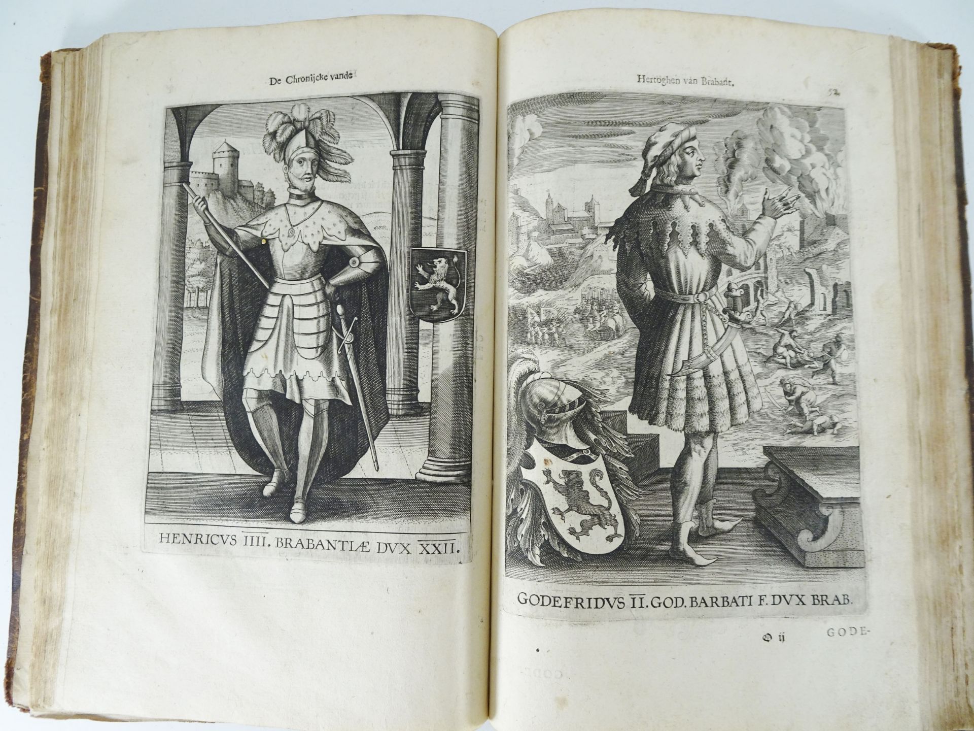 History| Van Haecht Goidtsenhovn Laurens, "Chroniicke van de Hertoghen van Brabant", 1606 - Image 13 of 18