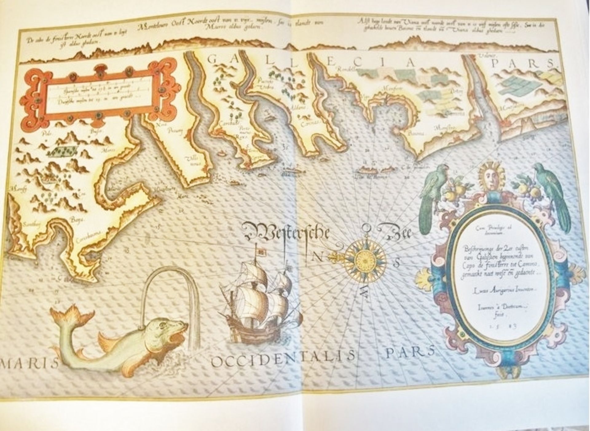 |Cartografie| Waghenaer, "Spieghel der Zeevaerdt", facsimile, 1964 - Bild 7 aus 15