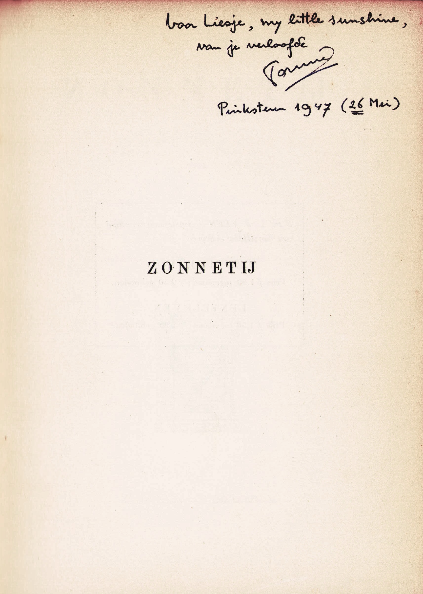 |Literatuur| Streuvels Stijn, "Zonnetij", eerste druk, 1900 - Image 2 of 4