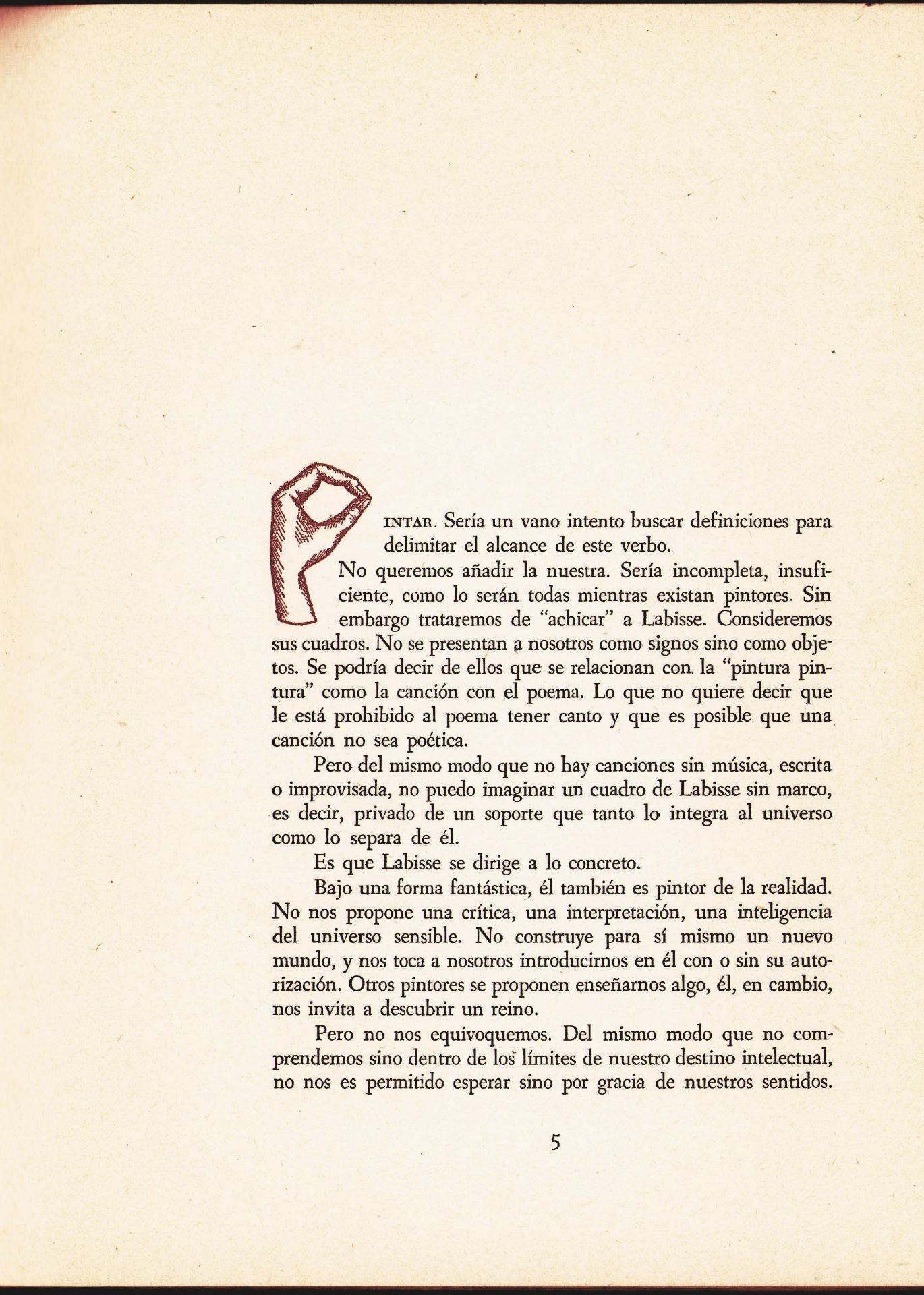 |Art|LABISSE, Felix - Instituto de Arte Moderno Nr. 6 - signé, 1950 - Bild 3 aus 11