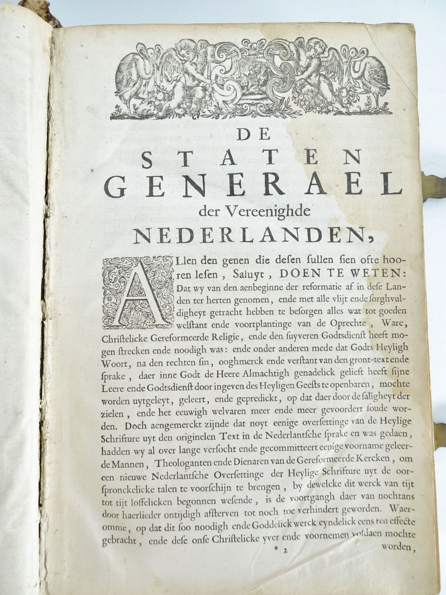 |Bible| "Statenbijbel", "Biblia, dat is de gantsche H. Schrifture vervattende alle de Canonijcke Boe - Bild 5 aus 15