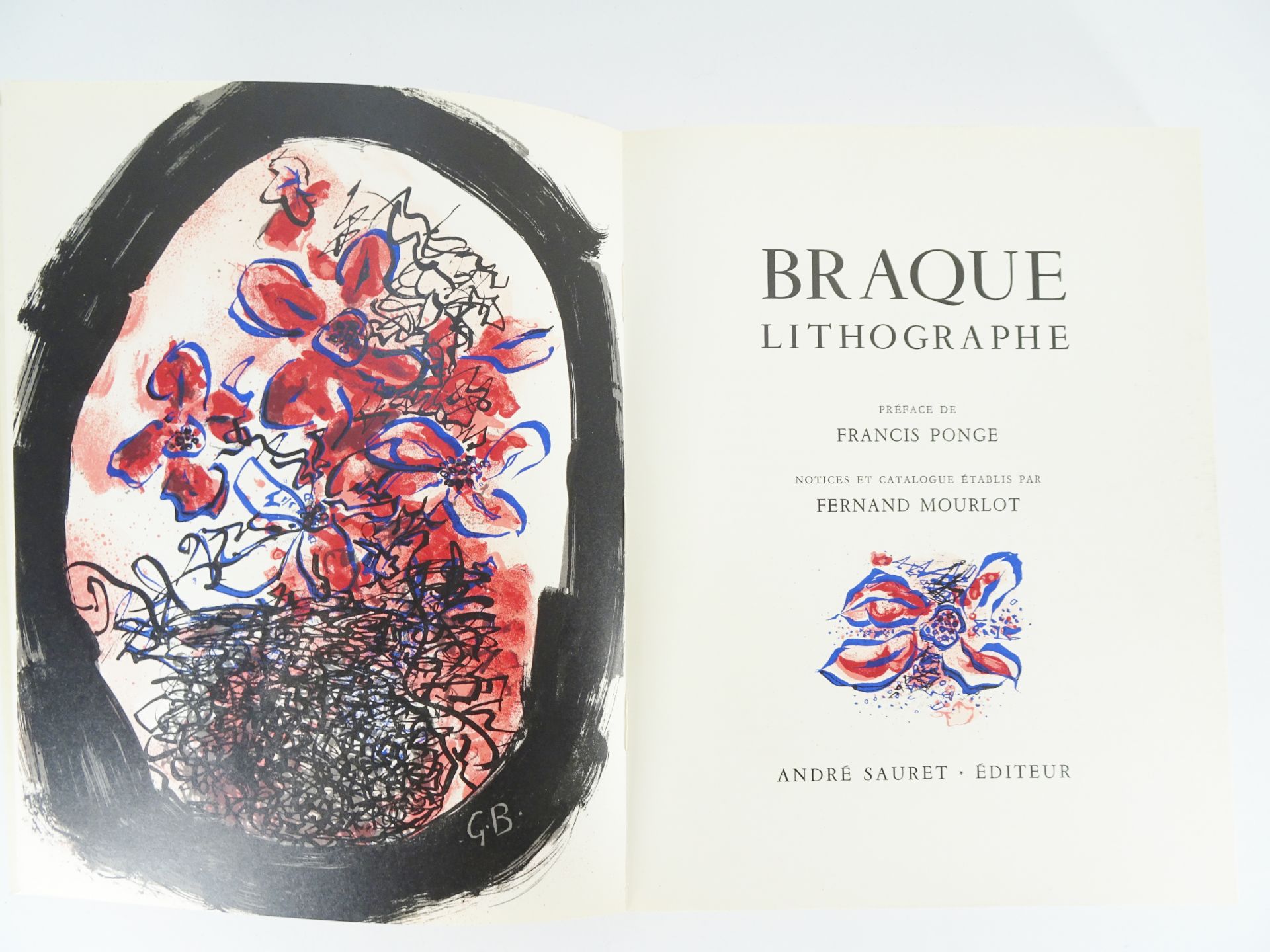 |Art| Braque George, "Braque lithographe" - édition limitée, 1963 - Bild 2 aus 12