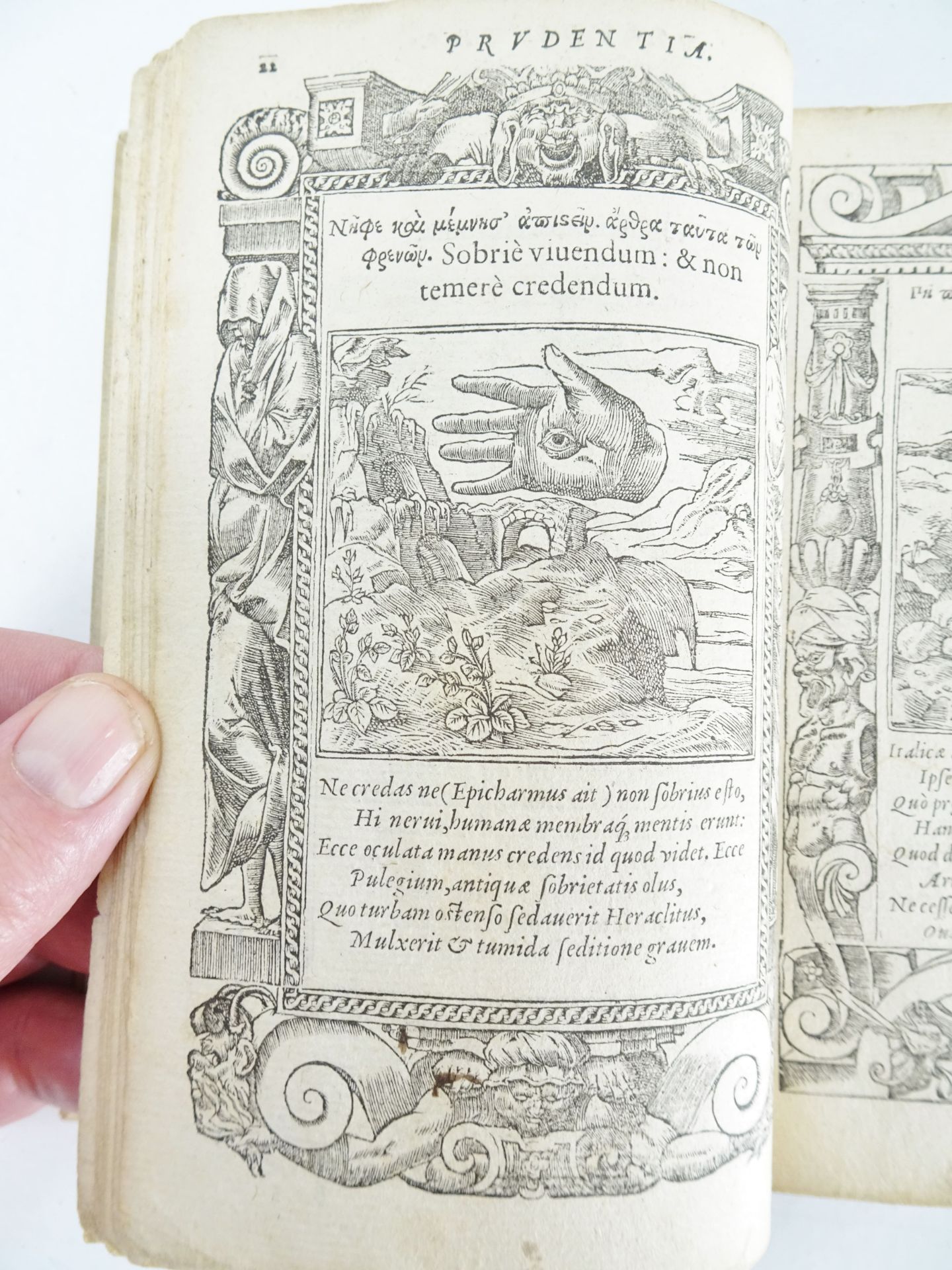 |Emblemata| Alciati Andrea, "Emblemata D.A. Alciati, denuo ab ipso Autore…", 1551 - Bild 6 aus 21