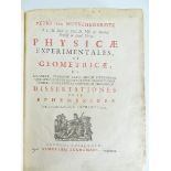 |Science| van Musschenbroek Petrus, "Physicae experimentales, et geometricae…", 1729