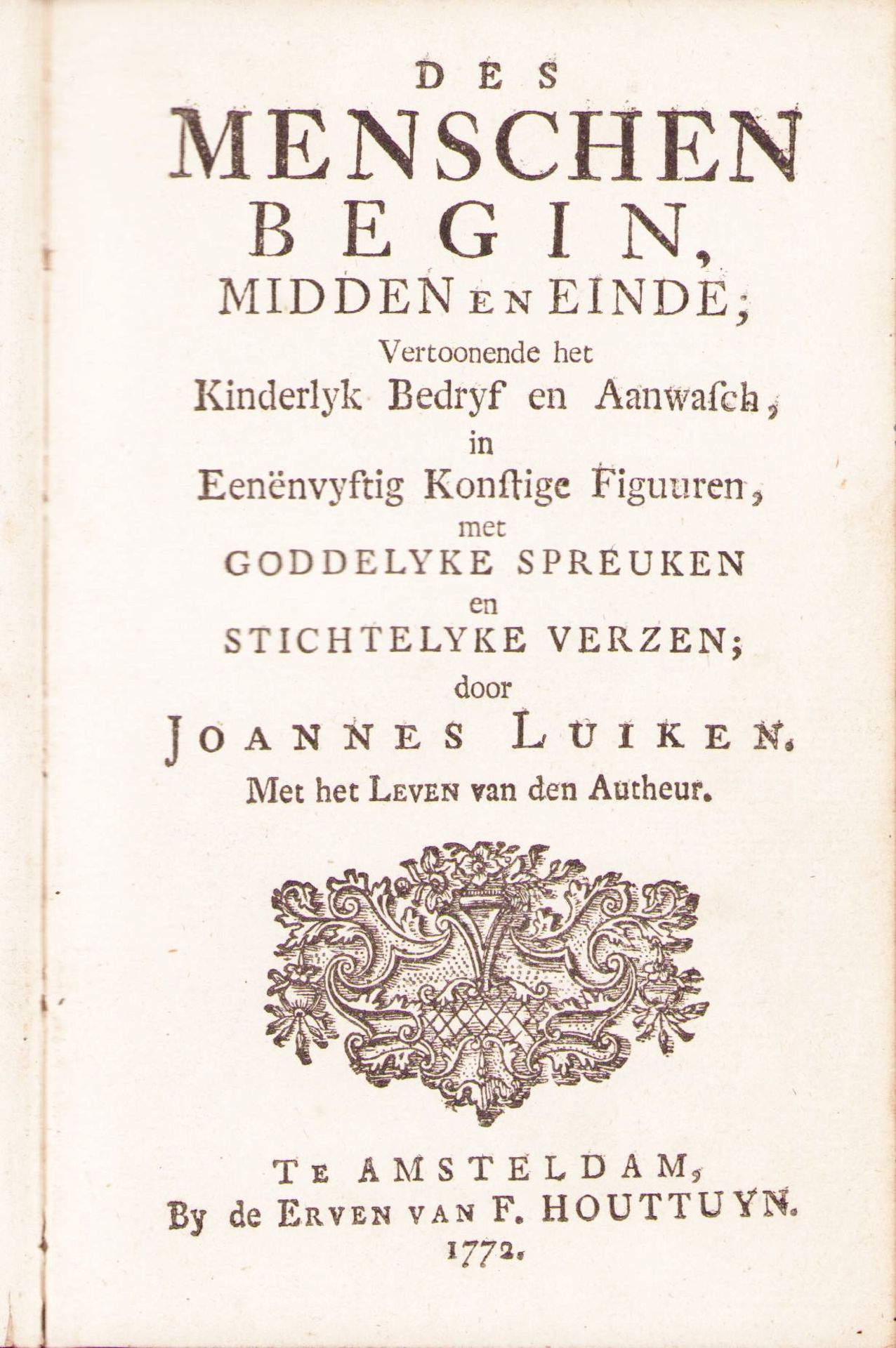 |Emblemata|Luyken Johannes, "Des Menschen Begin, Midden en Einde", 1772 - Bild 4 aus 13