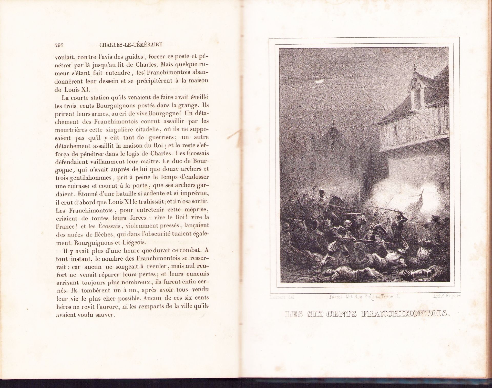 |Militaria| "Fastes Militaires Belges ou histoire des guerres, sièges,…", 1835 - Bild 6 aus 7