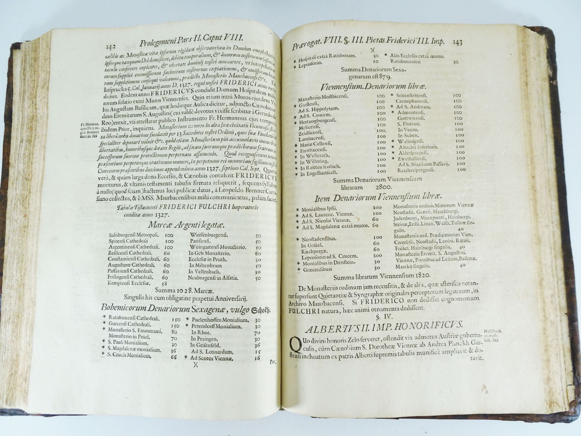 |History - Carolus Magnus| Schönleben Joannes Ludwig, "Dissertatio Polemica De Prima Origine Augusti - Image 12 of 16