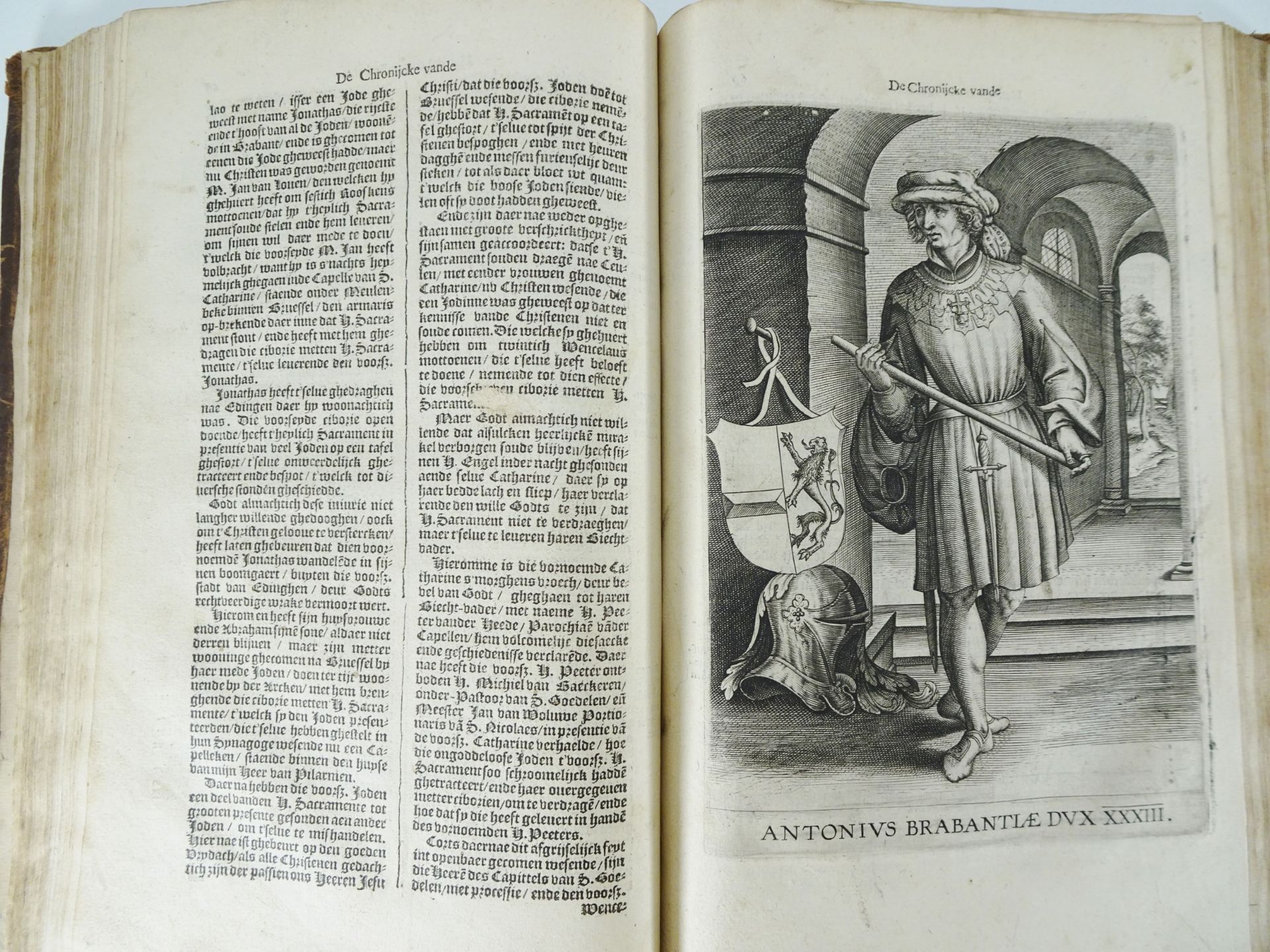 History| Van Haecht Goidtsenhovn Laurens, "Chroniicke van de Hertoghen van Brabant", 1606 - Image 11 of 18