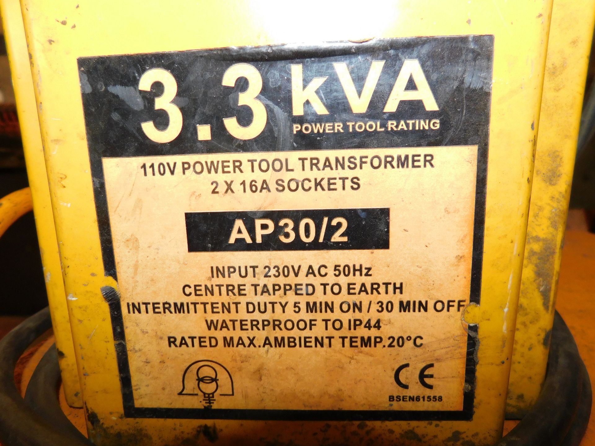 2 110V Transformers (One Missing Plug) (Location: Liverpool. Please Refer to General Notes) - Image 4 of 4