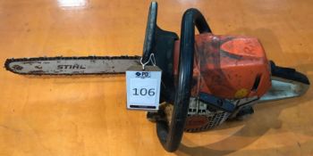 Stihl MS231 Petrol Chainsaw (Location: Brentwood. Please Refer to General Notes)