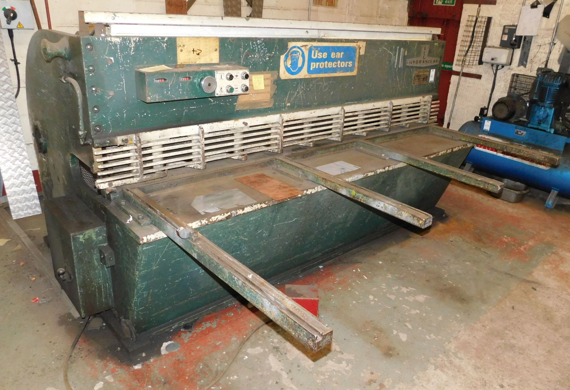 Elga Hydrashear Guillotine, Serial Number; 814M66525, Manufactured by The Press & Shear Machinery Co - Image 2 of 11