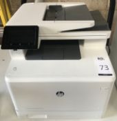 HP M477FDW Colour LaserJet Pro MFP Printer (Location: Brentwood. Please Refer to General Notes)