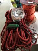 Quantity of Various Climbing Lines & Part Roll of Marlow Dragon Rope (Location: Brentwood. Please