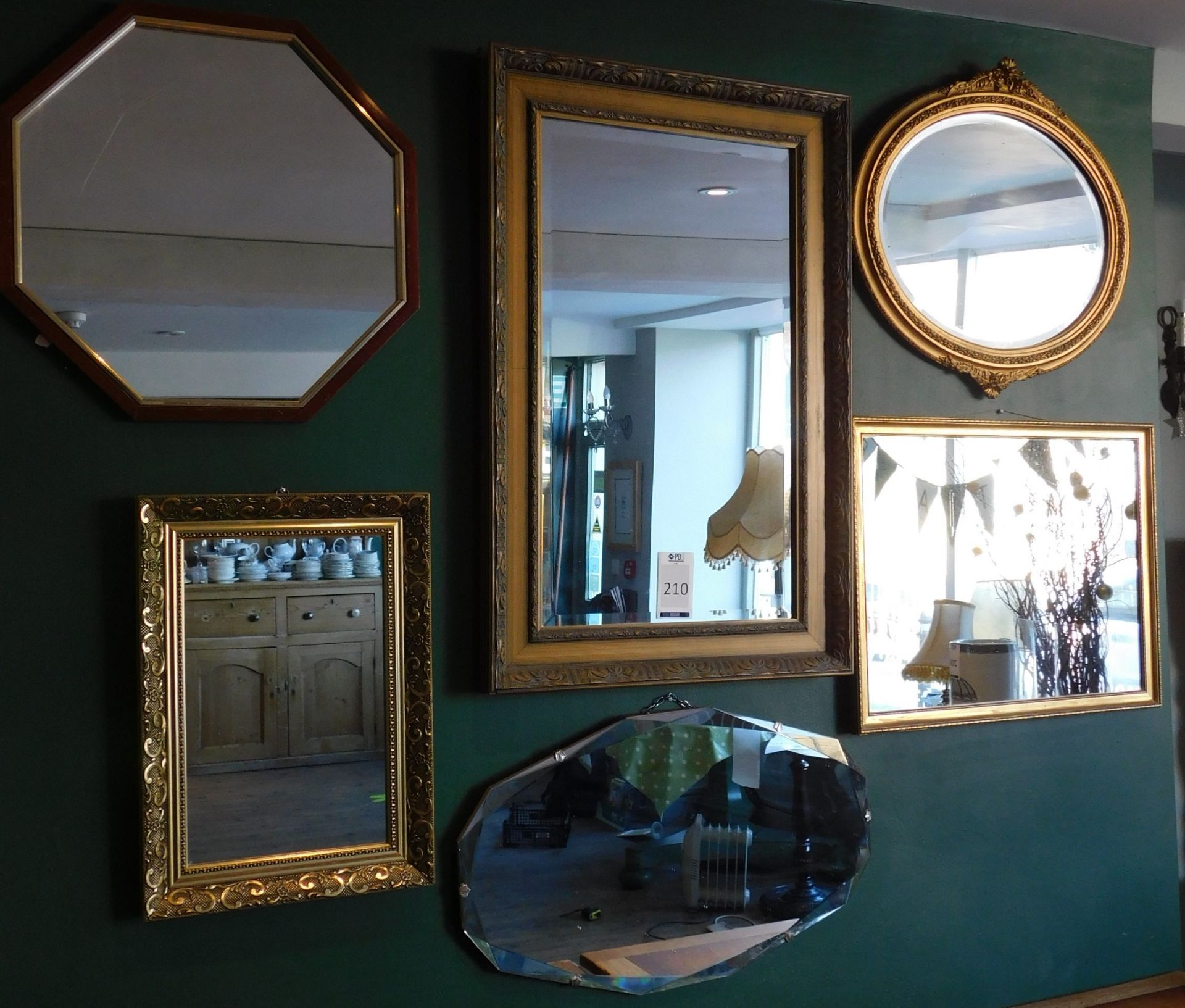 6 Various Mirrors (Location: Chipping Norton. Please Refer to General Notes)