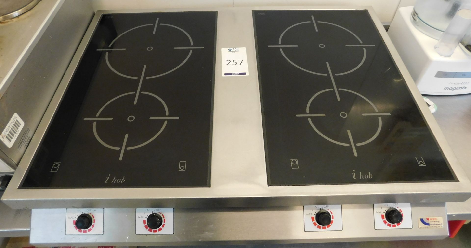 Schott Ceran 4-Ring Induction Hob (Location: Over Norton. Please Refer to General Notes)