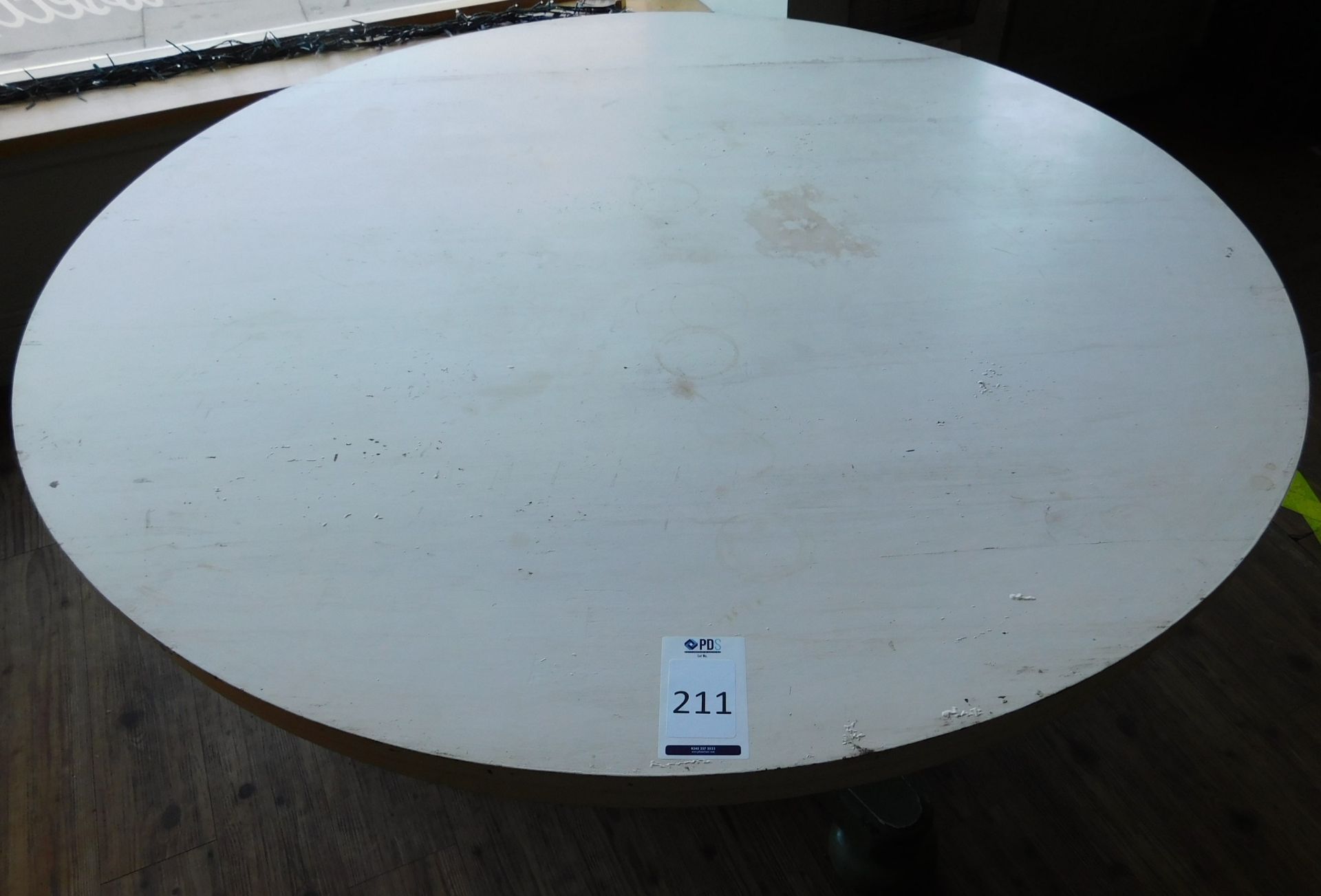 Regency Style Tilt Top Circular Dining Table on Rosewood Base, Octagonal Column & Later Mahogany