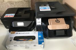 HP OfficeJet Pro 8728 & OfficeJet 6950 Printers with Fellowes L80 A4 Laminator (Location: Brentwood.