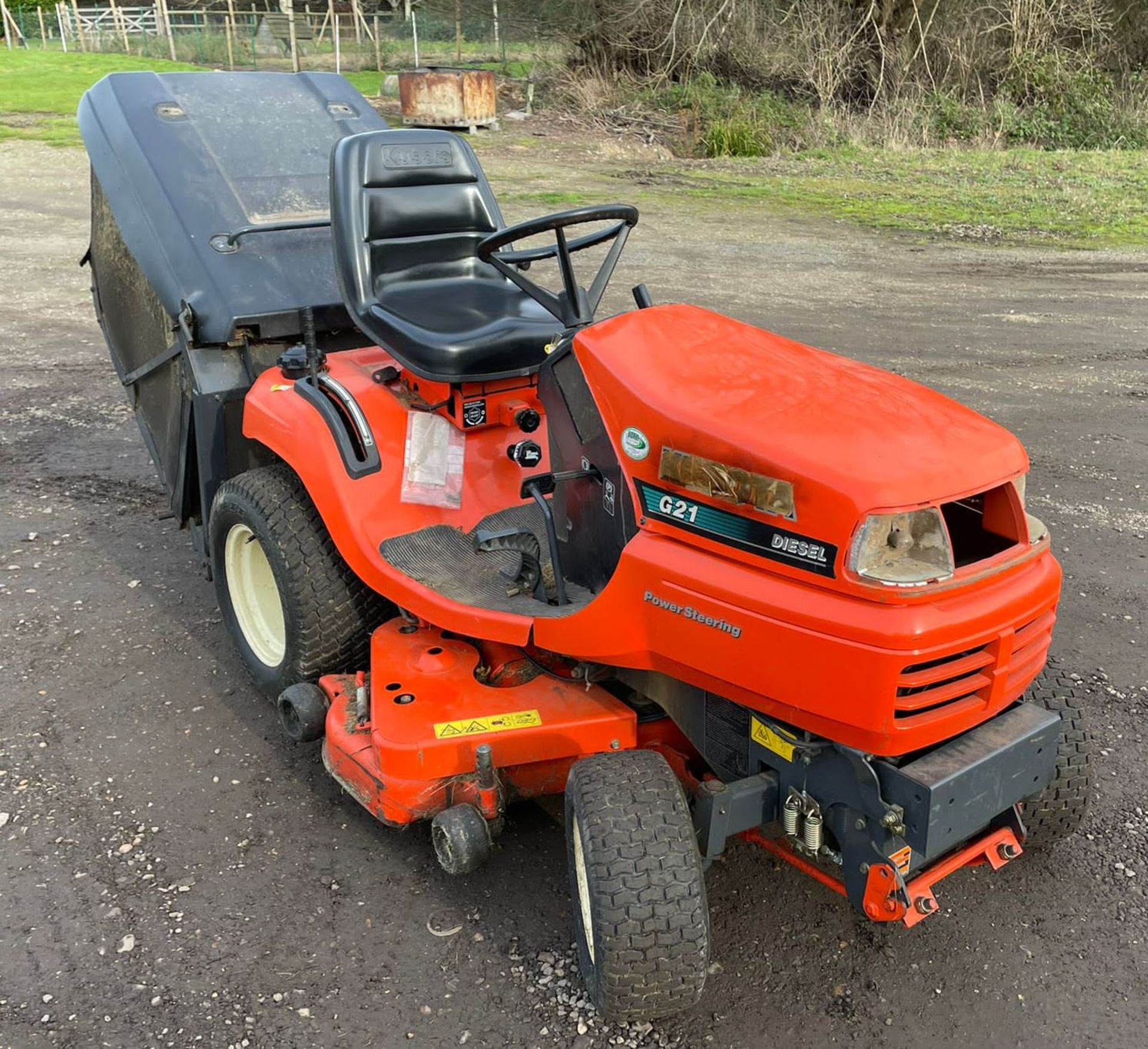 Kubota G21 Diesel Ride-on Mower Type RCK48G18 “Pro” (2007) Serial Number 21396, 671 Hours (Location: