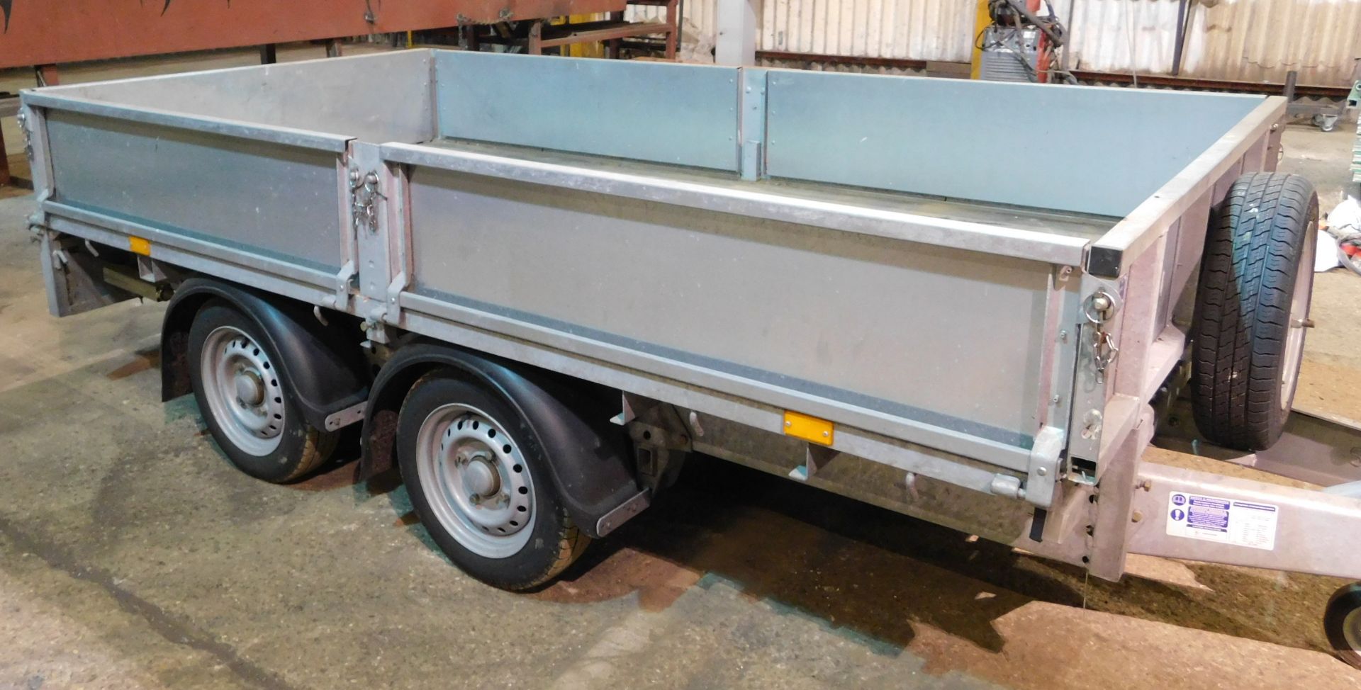 Ifor Williams Type 2Cb LT105G Twin Axle Trailer, Serial Number; 5159713, Manufactured Nov 2018, - Image 2 of 10