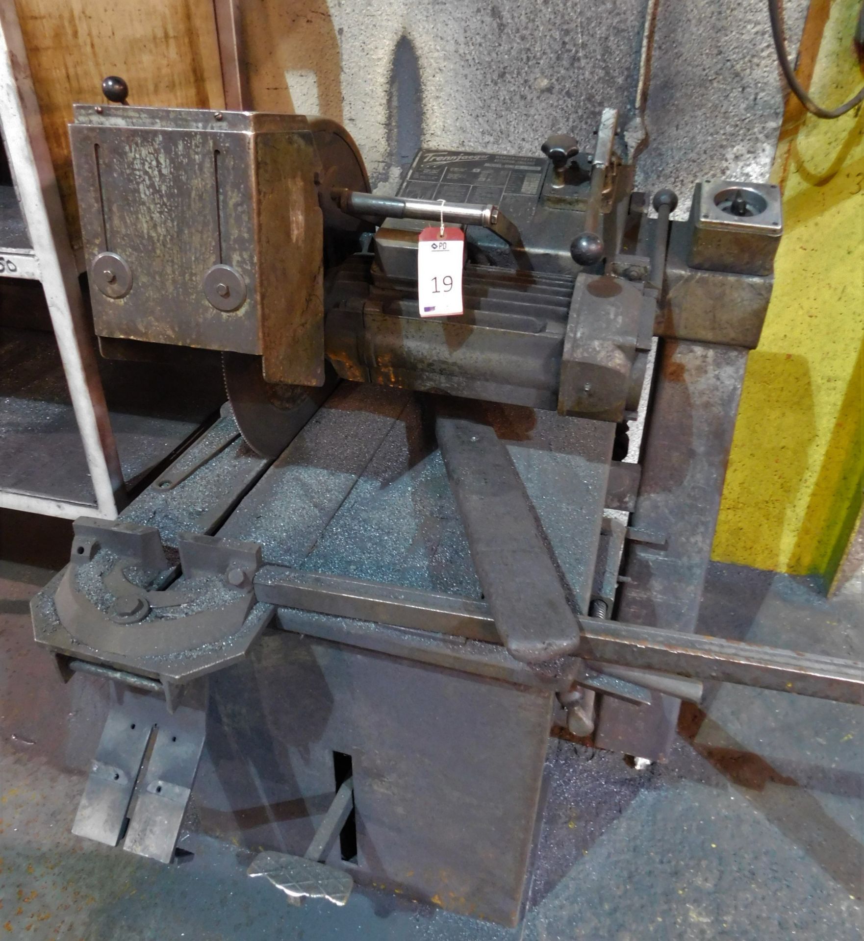 Trennjaeger Model UNI16-8-H High Speed Circular Cold Saw, Serial Number 10643 (Location: Finedon -