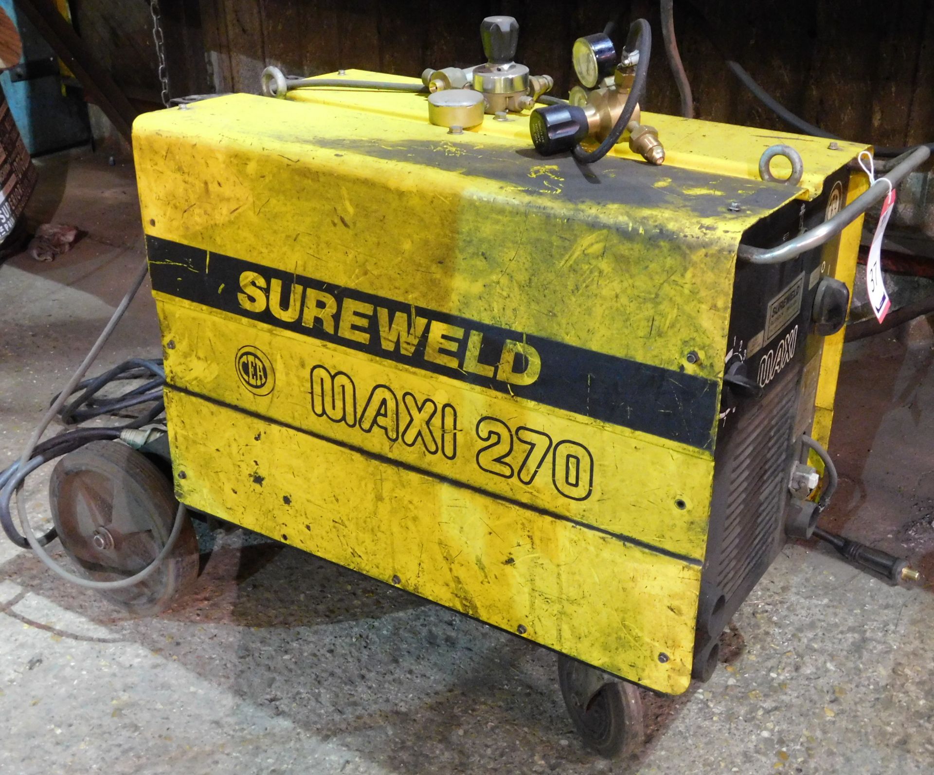 Sureweld Maxi 270 Welder, Serial Number 35977 with Wire Feed (Location: Finedon - Please Refer to - Image 2 of 3