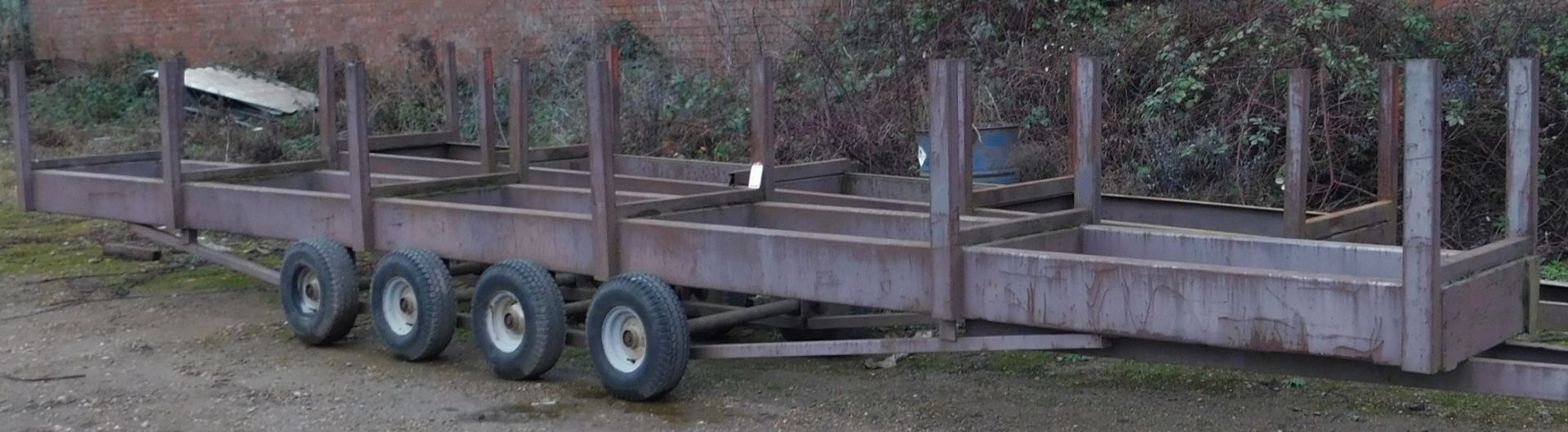 2 Stock Trolleys, 4-Axle & 3-Axle (Location: Finedon - Please Refer to General Notes) - Image 2 of 3