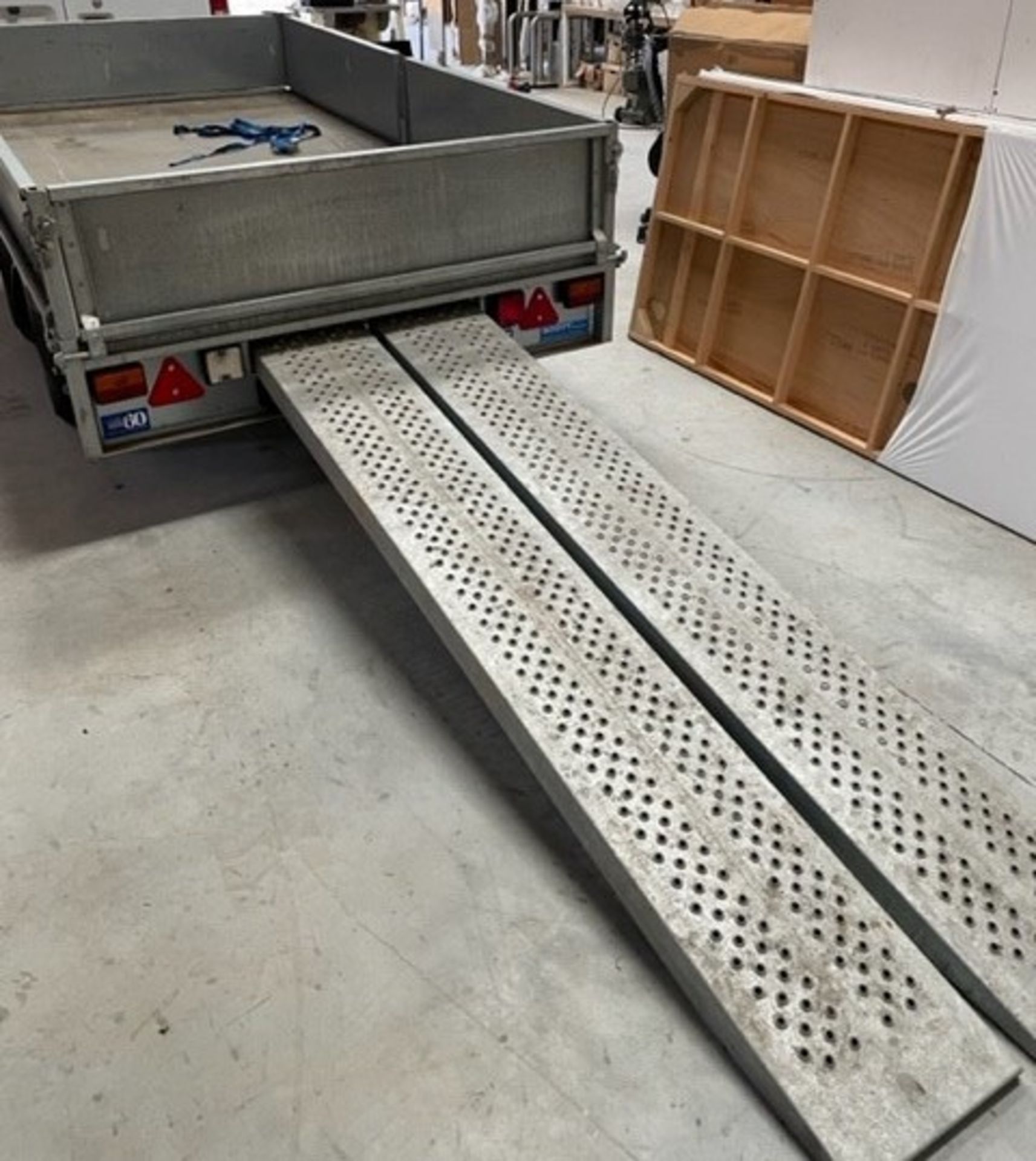 Ifor Williams Type 2Cb LT105G Twin Axle Trailer, Serial Number; 5159713, Manufactured Nov 2018, - Image 9 of 10