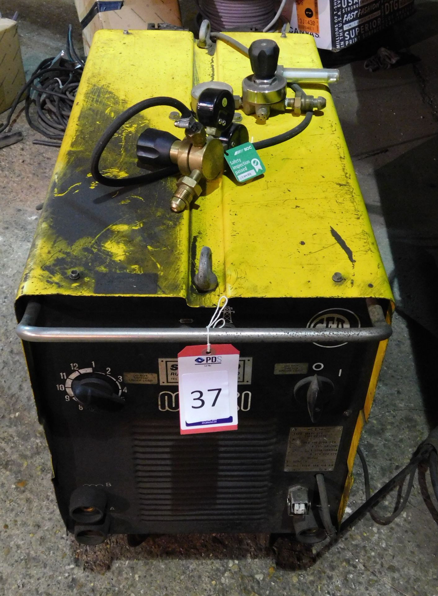 Sureweld Maxi 270 Welder, Serial Number 35977 with Wire Feed (Location: Finedon - Please Refer to