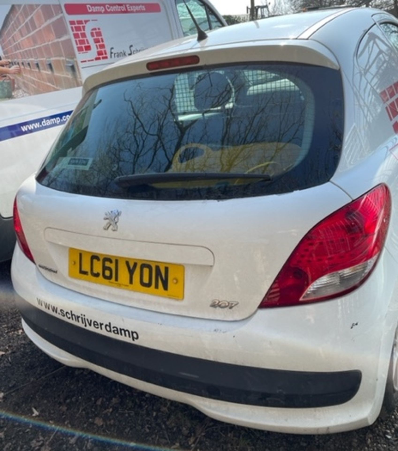 Peugeot 207 1.4 HDi 70 Professional Van, Registration LC61 YON, First Registered 23rd January - Image 4 of 13