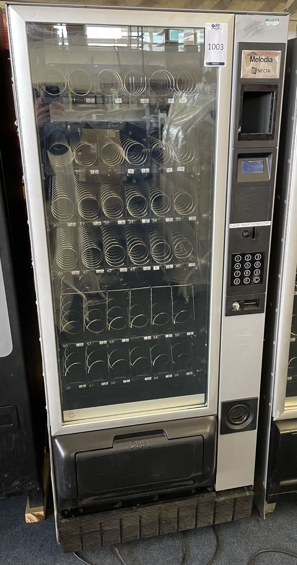 Necta Melodia Vending Machine (Location Stockport. Please Refer to General Notes)