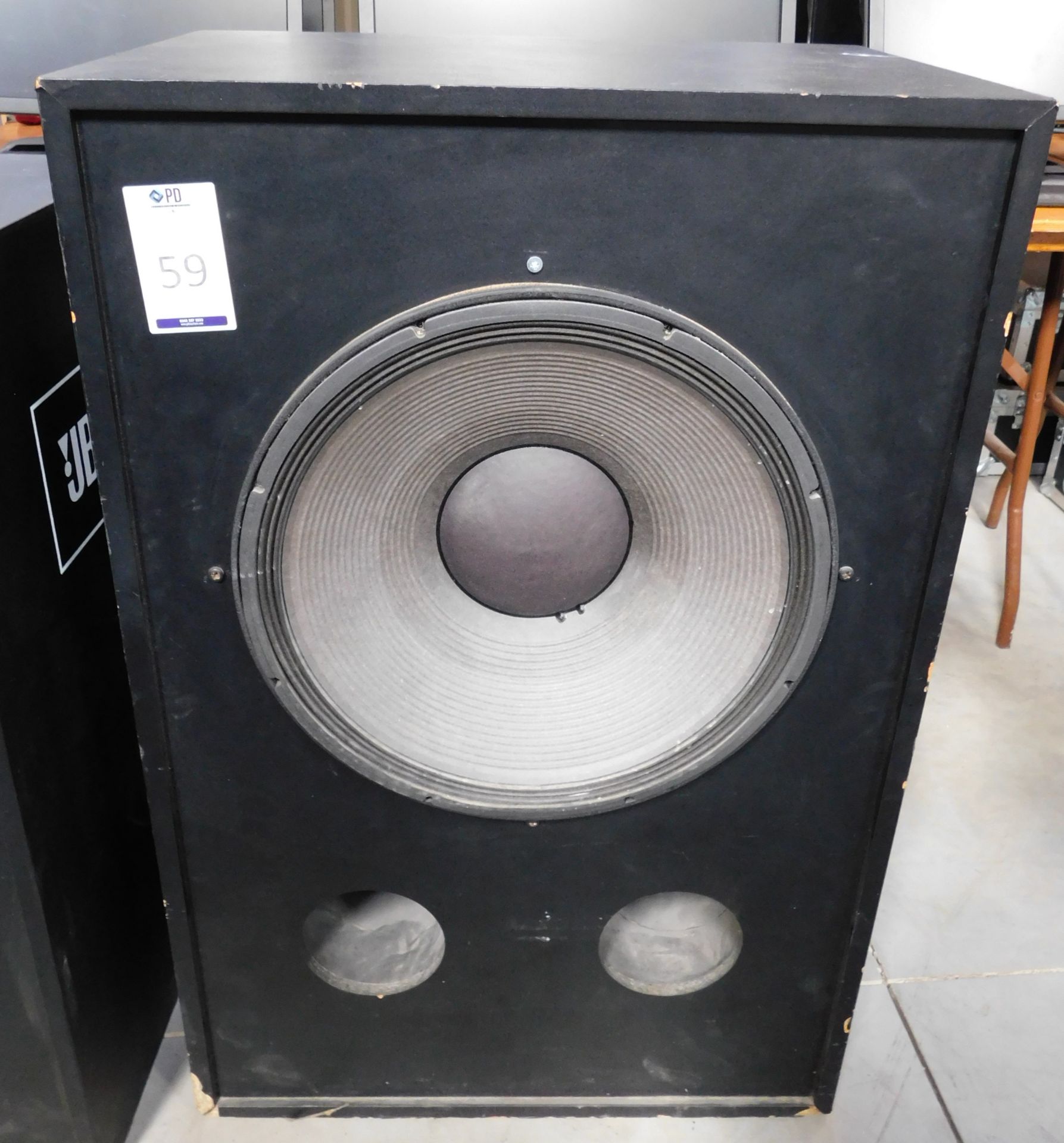 JBL Professional 4645B Subwoofer System, S/N 20747 (Location Brentwood. Please Refer to General