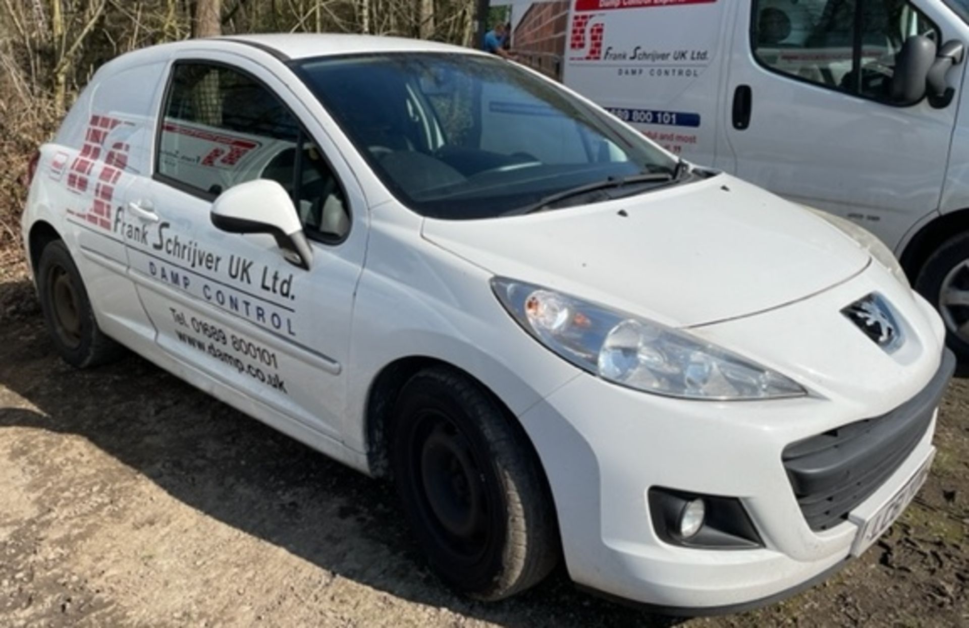 Peugeot 207 1.4 HDi 70 Professional Van, Registration LC61 YOW, First Registered 23rd January