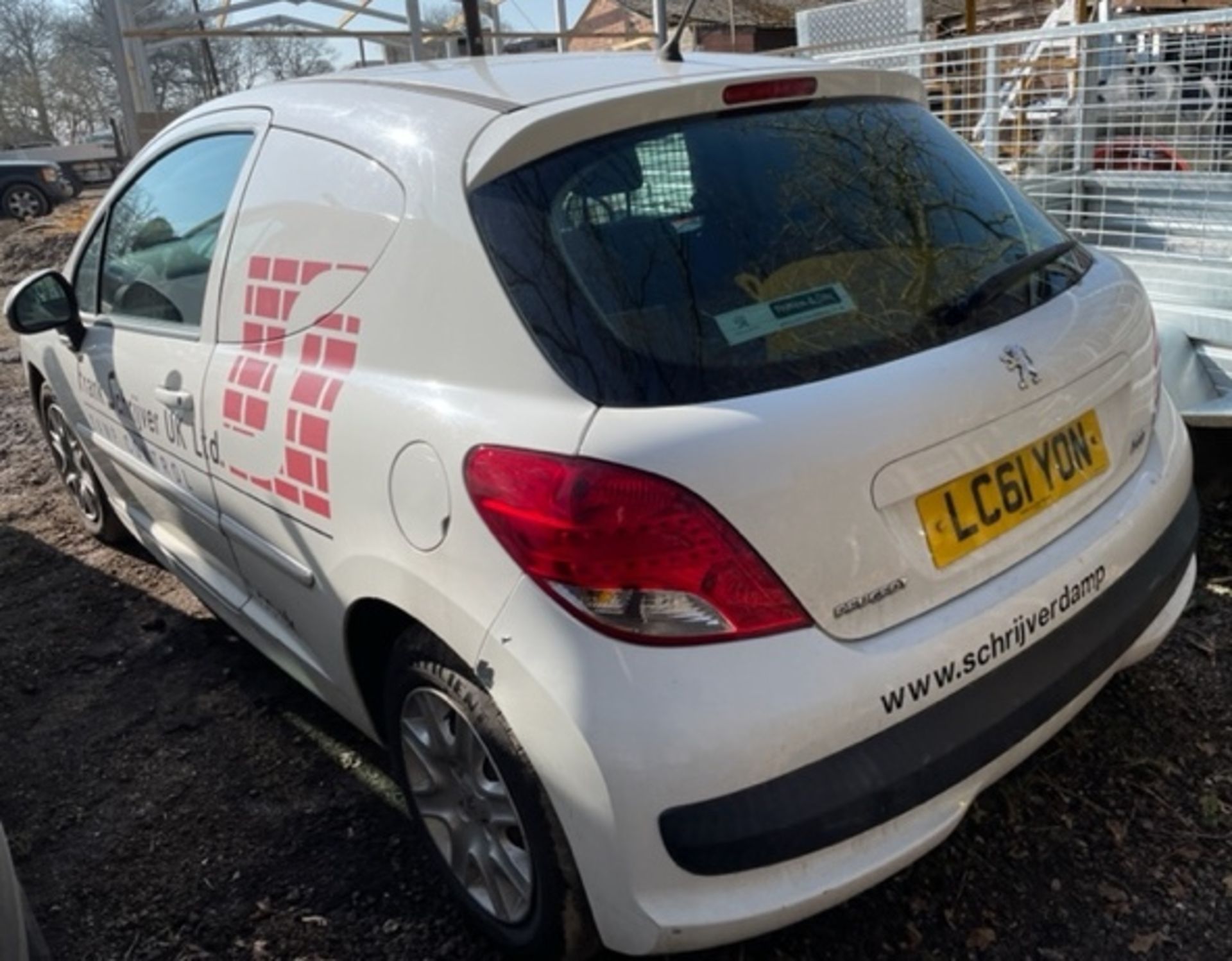 Peugeot 207 1.4 HDi 70 Professional Van, Registration LC61 YON, First Registered 23rd January - Image 3 of 13