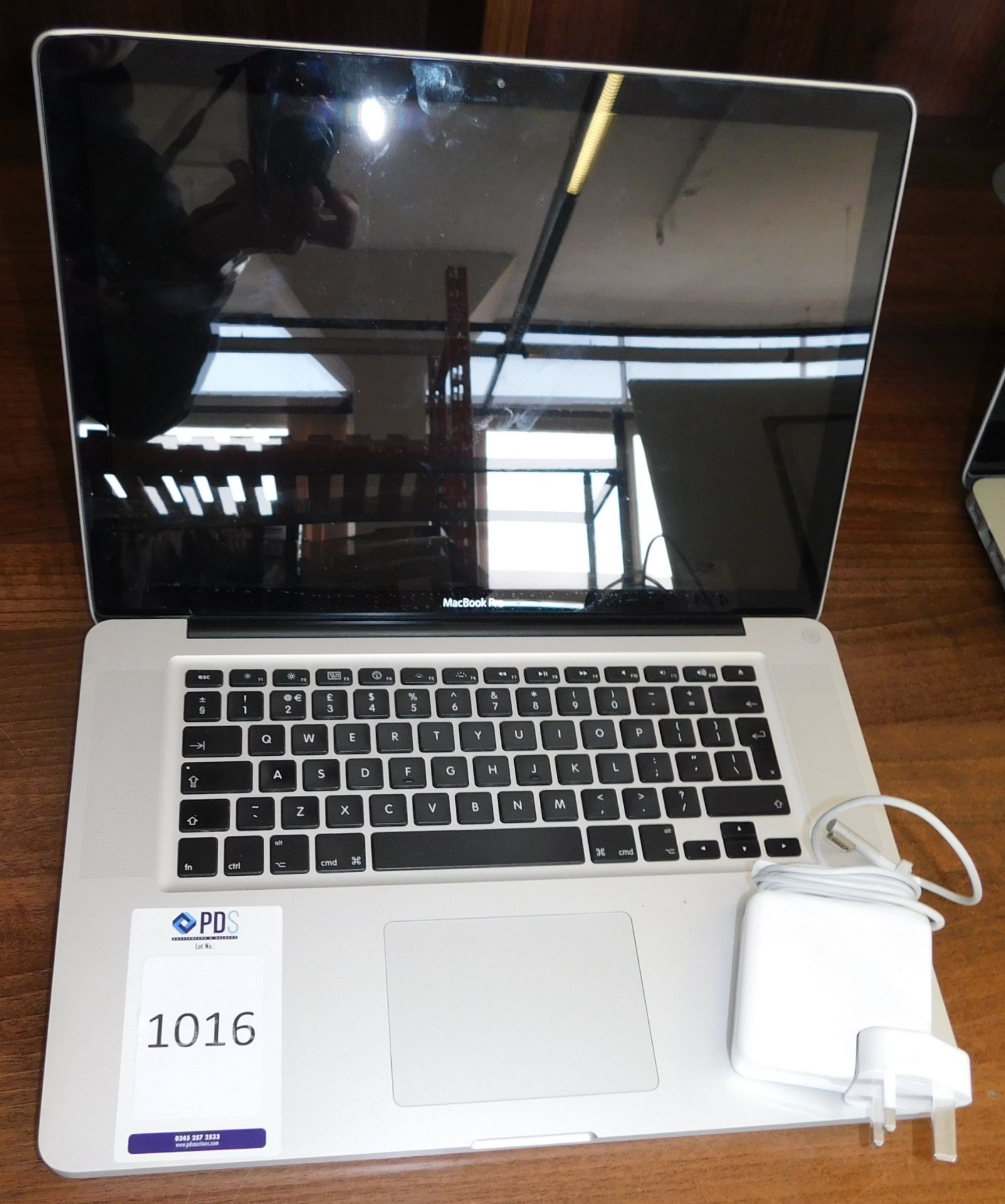 Apple MacBook Pro 15’’ Core 2 Duo, Model A1286, 8GB RAM, S/N; W8935AD27XJ with PSU (No HDD) (