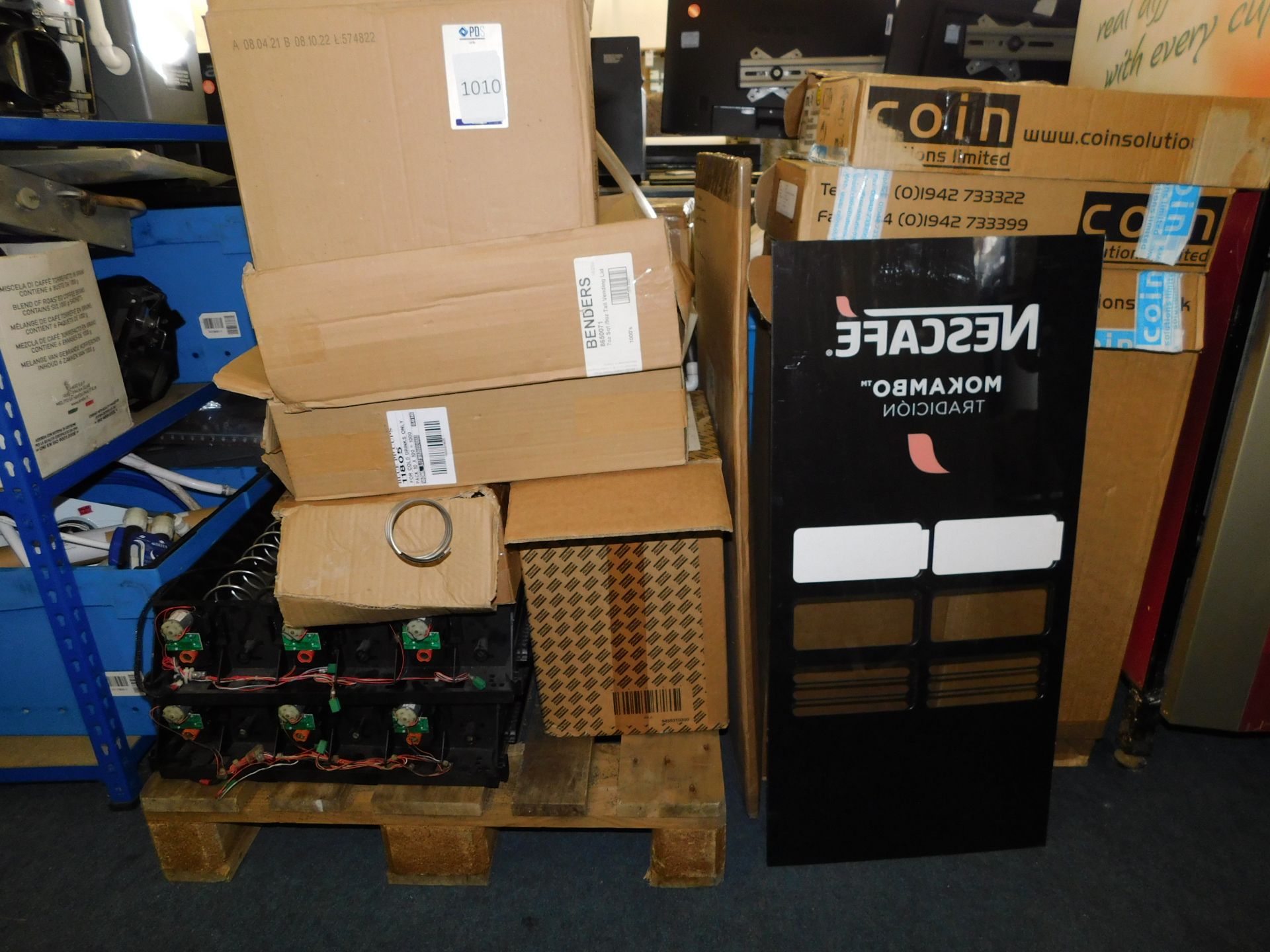 Contents of Pallet of Assorted Vending Machine Spare Parts Etc.  (Location Stockport. Please Refer - Image 4 of 10