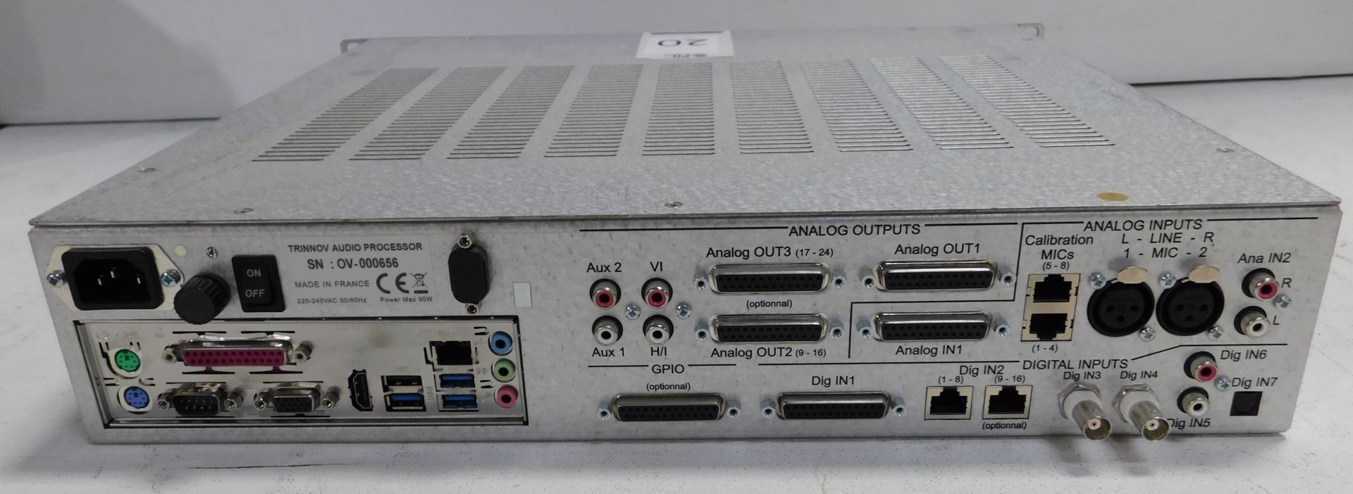 Trinnov-Ovation Rack-Mount Cinema Audio Processor (Location Brentwood. Please Refer to General - Image 2 of 2