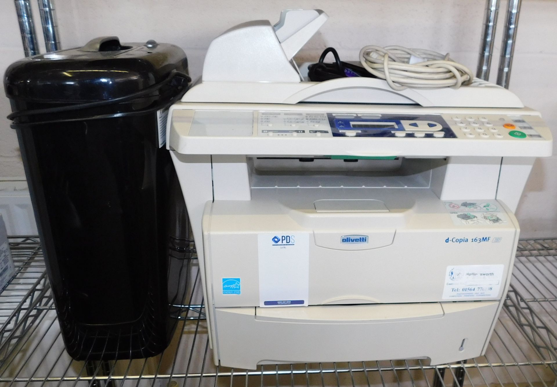 Epson Workforce Pro WF-5620 Multi-Function Printer, Olivetti d-Copia 163MF Printer & HP Colour Laser - Image 3 of 4