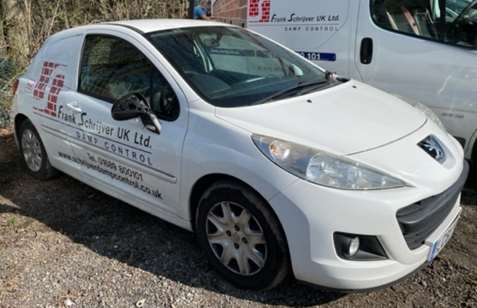 Peugeot 207 1.4 HDi 70 Professional Van, Registration LC61 YON, First Registered 23rd January