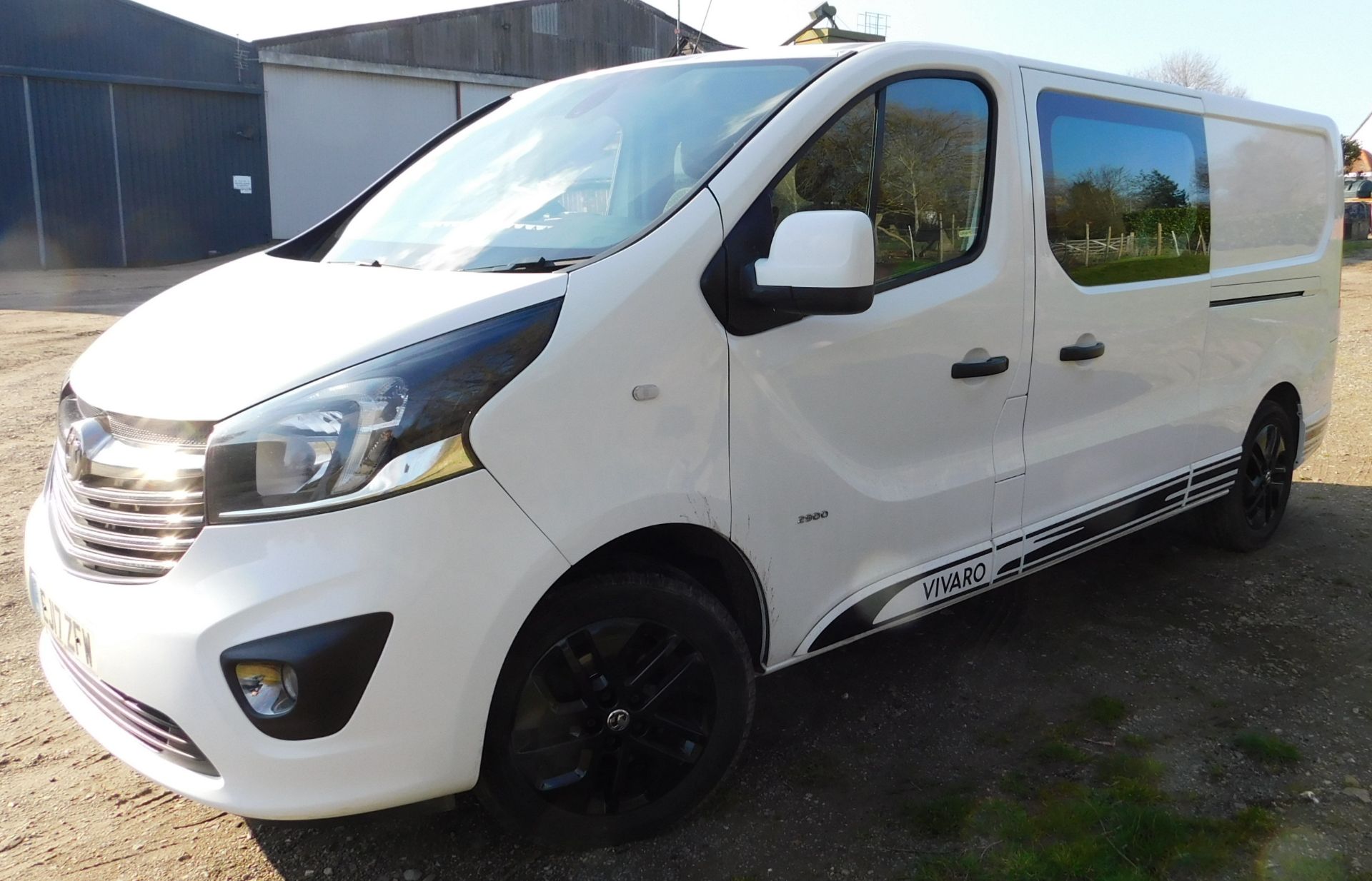 Vauxhall Vivaro 2900 LE NAV CDTI BT S/S Bi-Turbo, Registration EJ17 ZFW, First Registered May - Image 2 of 27