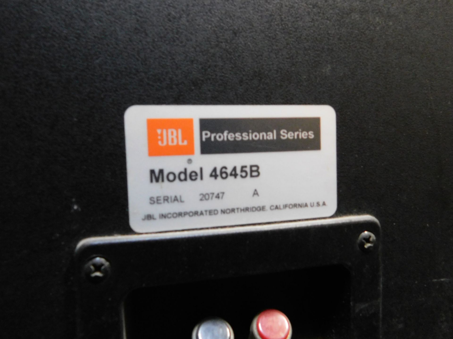 JBL Professional 4645B Subwoofer System, S/N 20747 (Location Brentwood. Please Refer to General - Image 2 of 2