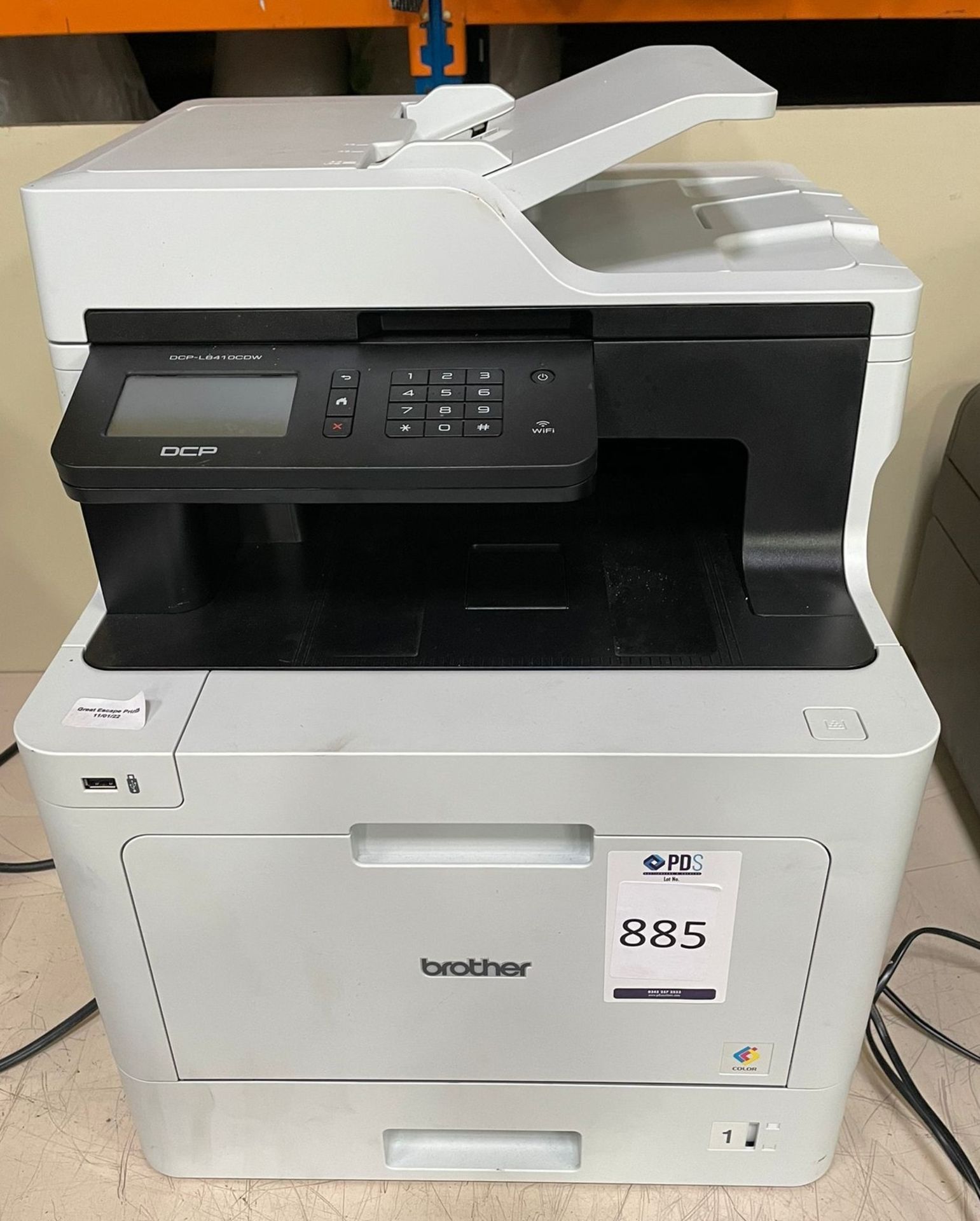 Brother DCP-L8410CDW Printer (Location Brentwood. Please Refer to General Notes)