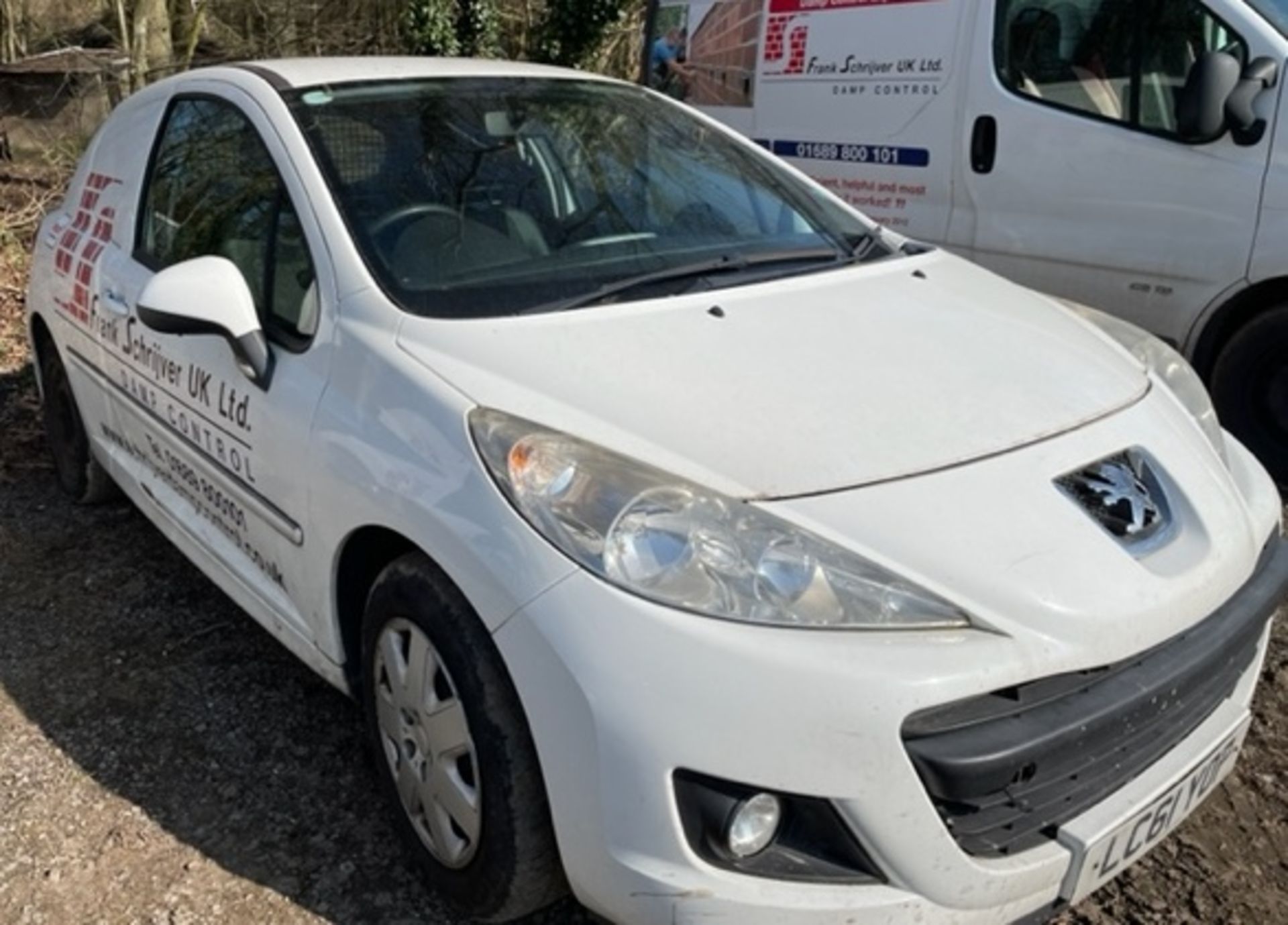 Peugeot 207 1.4 HDi 70 Professional Van, Registration LC61 YOP, First Registered 23rd January