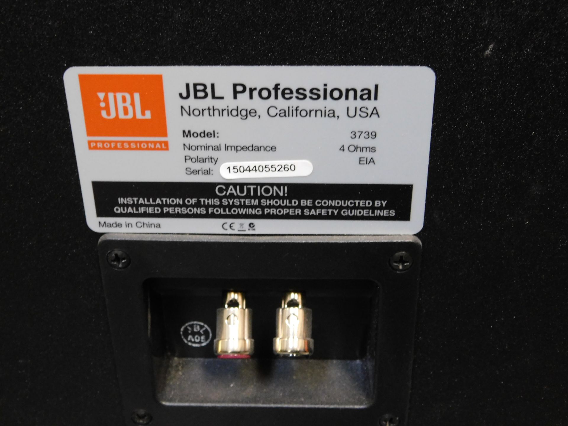 JBL Professional 3739 Low Frequency Subwoofer System, S/N 15044055260 (Location Brentwood. Please - Image 2 of 2