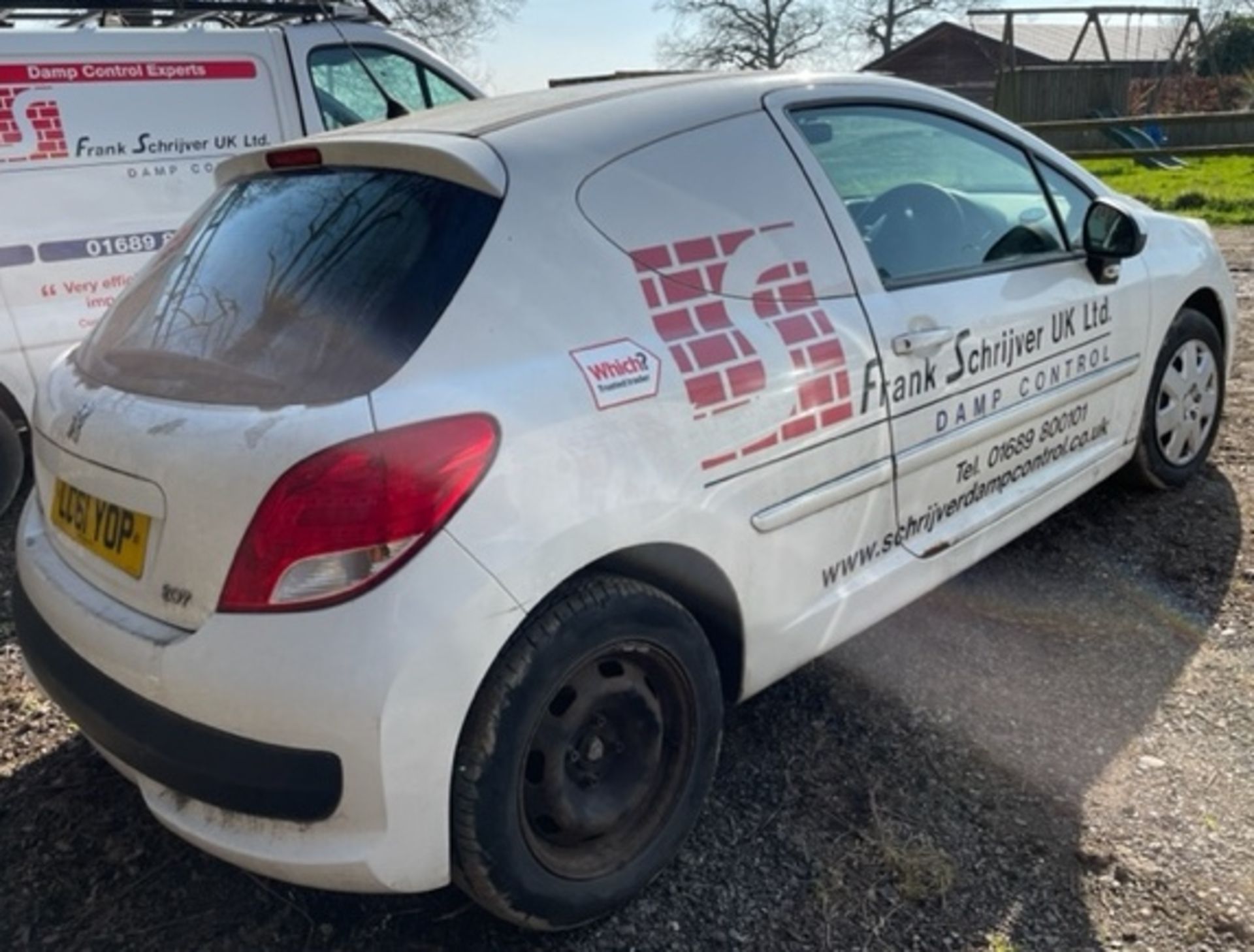 Peugeot 207 1.4 HDi 70 Professional Van, Registration LC61 YOP, First Registered 23rd January - Image 4 of 13