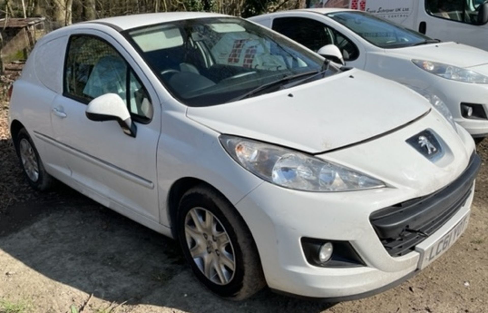 Peugeot 207 1.4 HDi 70 Professional Van, Registration LC61 YOT, First Registered 23rd January