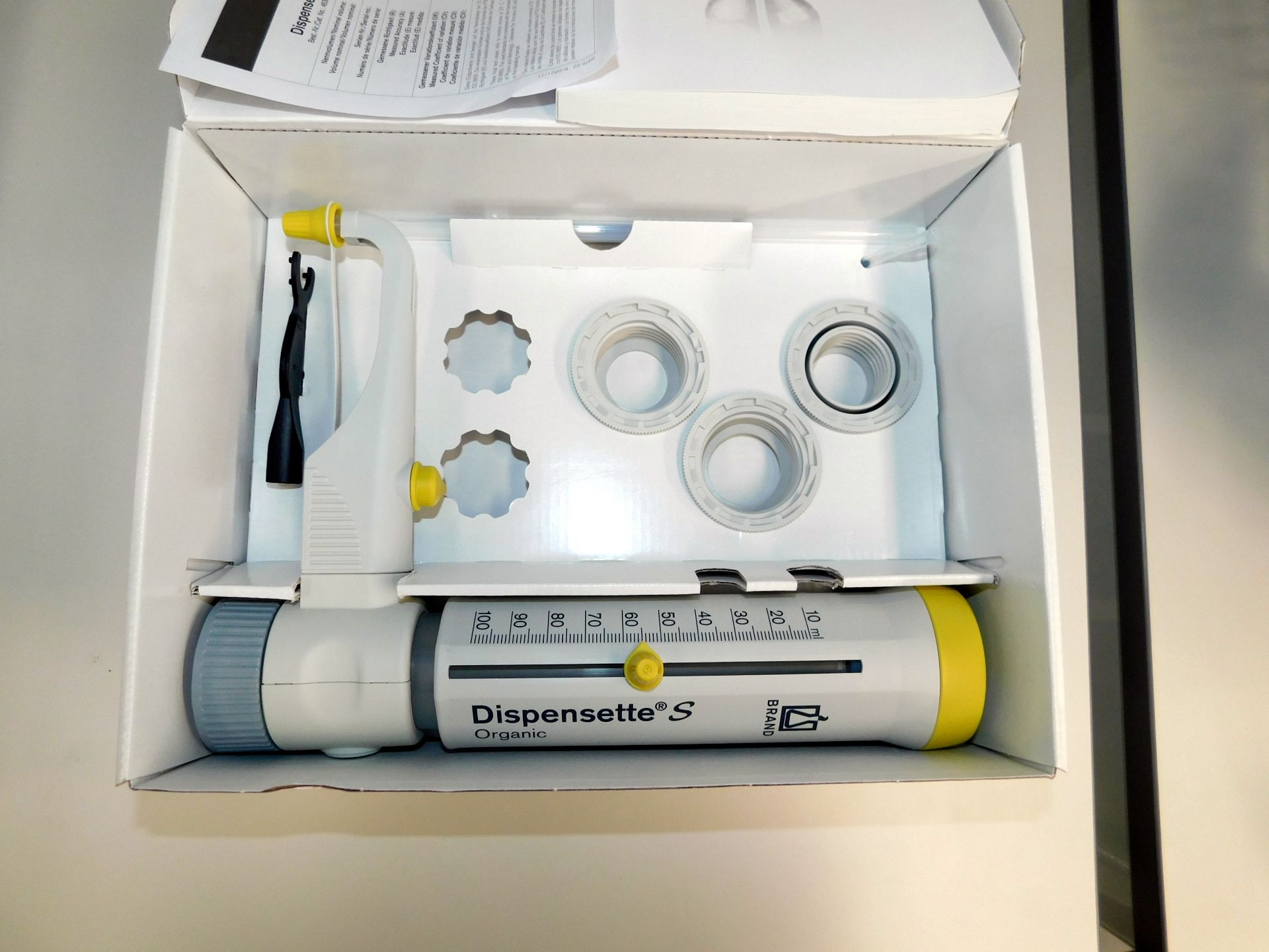 Sigma Aldrich Dispensette Solution Measuring Device