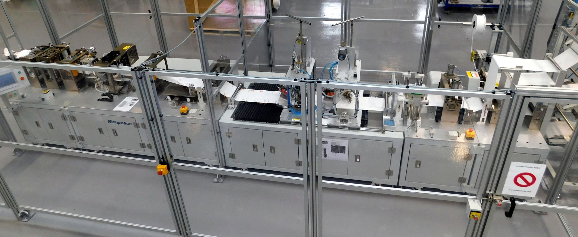 Tianjin Richpeace Ultrasonic Flat Fold Mask Production Line (Perspex Screening (Lot 11) not included - Image 56 of 56